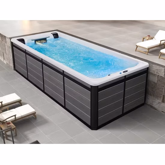 6 Adults Endless Swim SPA Outdoor Swimming Pool
