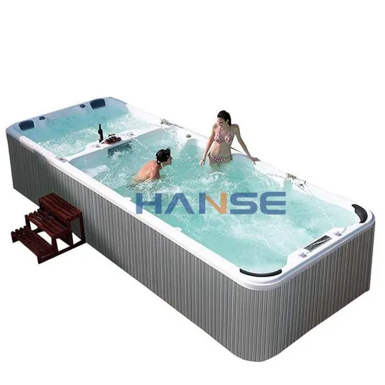 6 Adults Endless Swim SPA Outdoor Swimming Pool