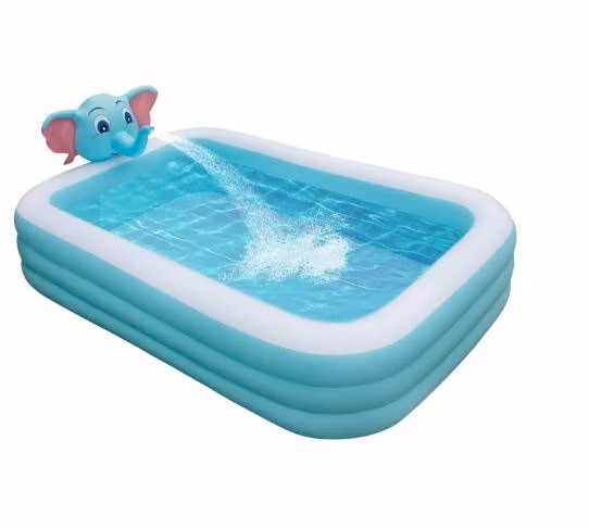 Piscina gonfiabile per bambini Elephant con irrigatore, completa